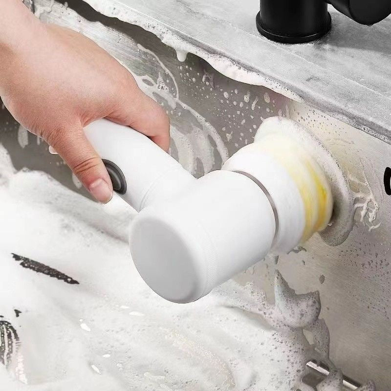 Multi-Functional Handheld Wireless Electric Cleaning Brush